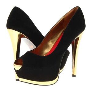 NIB Circus by Sam Edelman Black Tatiana 
Size Stilletos Heels Shoes 7.5